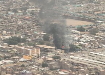 On May 11, fighting continued in Omdurman, Sudan, while opposing factions agreed to protect civilians. Credit: Reuters