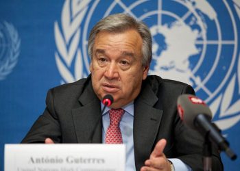 Secretary General of the U.N. António Manuel de Oliveira Guterres. Credit: PMN/AFP