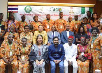 A cross section of participants with Maejo University officials and some NIDO members. Credit: NIDO Thailand