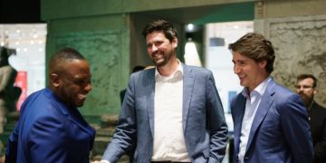 Prime Minister of Canada, Justin Trudeau, at the Canada-Rainbow Railroad Partnership. Credit: Immigration News Canada