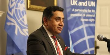 Lord Tariq Ahmad. Credit: Twitter/Lord Tariq Ahmad of Wimbledon