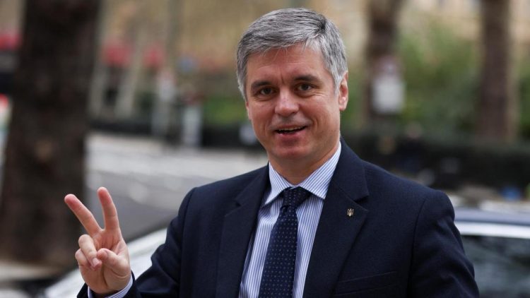Sacked Ukraine's ambassador to the U.K. Vadym Prystaiko disapproved Zelensky’s comment. Credit: Reuters/The Times/The Australian
