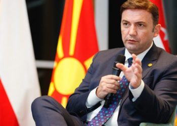 The Foreign Affairs Minister of North Macedonia, Amb. Bujar Osmani. Credit: Georgia Today