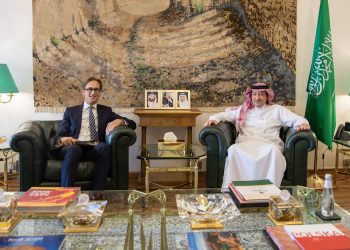 Saudi Vice Minister of Foreign Affairs Hosts German Delegation for Diplomatic Talks