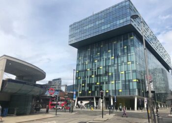 Transport for London's Palestra headquarters building in Blackfriars Road. Credit: Se1 News/Tfl