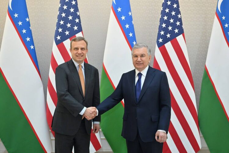 Uzbekistan’s President Meets U.S. Business Leaders to Advance Economic Cooperation